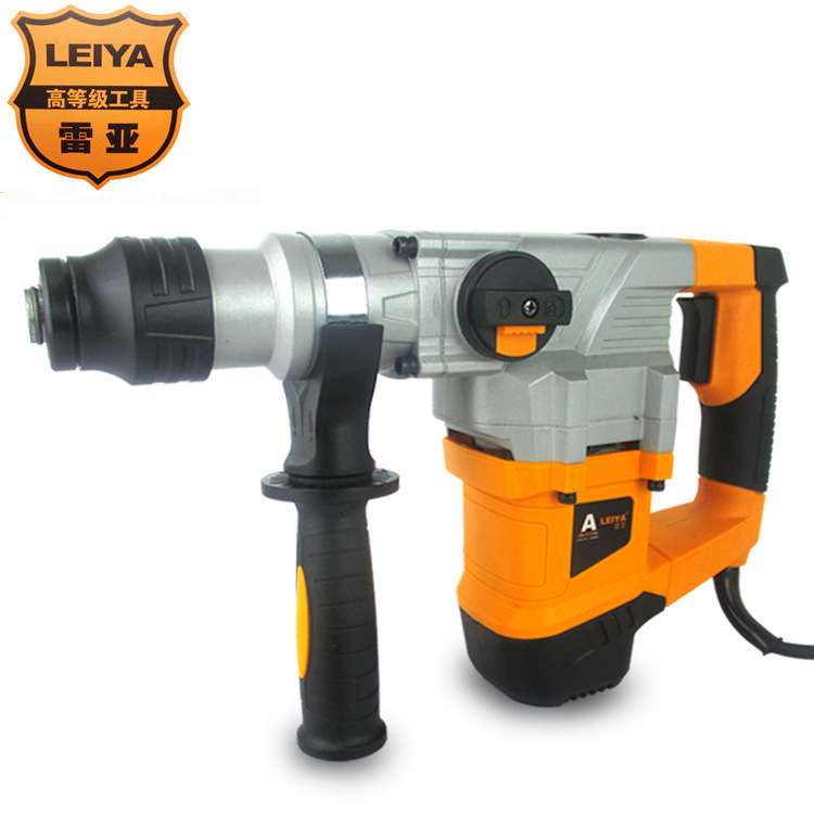 雷亚新款1050W大功率双用电锤C2802冲击钻电镐两用功能 安全离合
