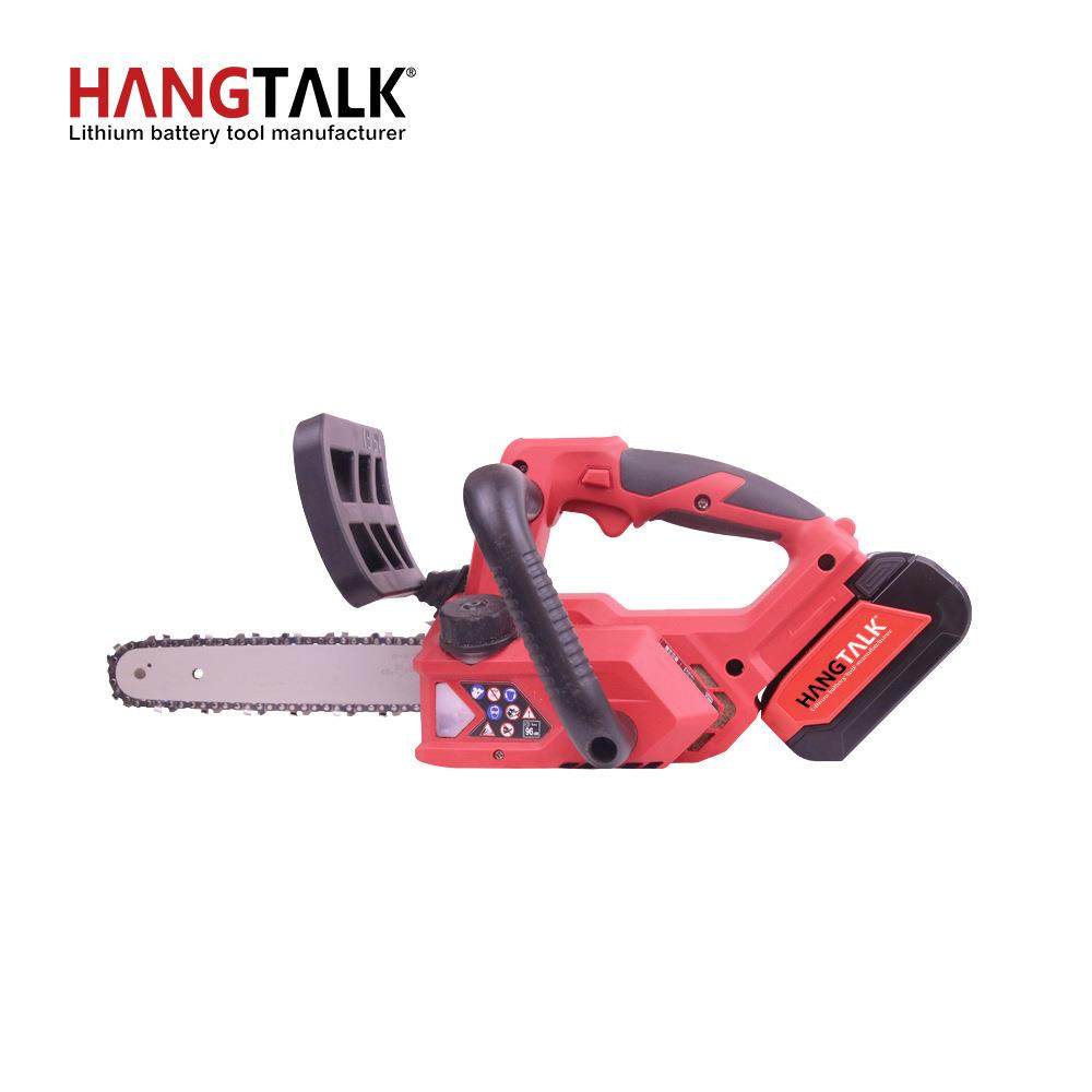 锂电锯充电电链锯家用电动无线电锯充电手户外砍树伐木锯无刷切割