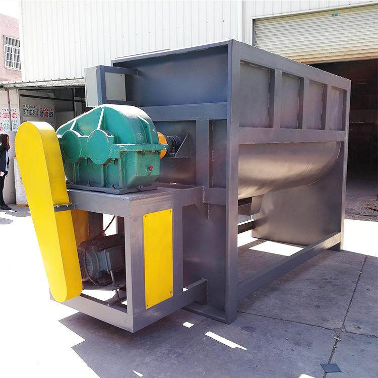 厂家推荐卧式搅拌机聚乙烯醇PVA粉末不锈钢混合物料材质搅拌机