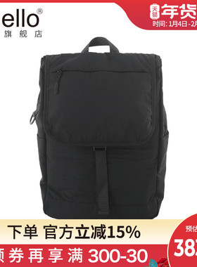 anello旗舰店商务翻盖暗扣行李箱拉杆插袋男女个性时尚双肩背包