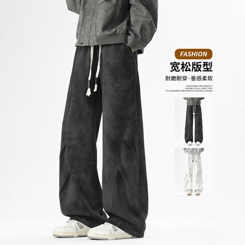 潮牌休闲裤男款春秋季2025新款