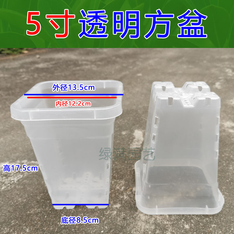 加厚透气控根方盆热植蔓绿绒萨利安海芋塑料花盆秋海棠彩叶芋