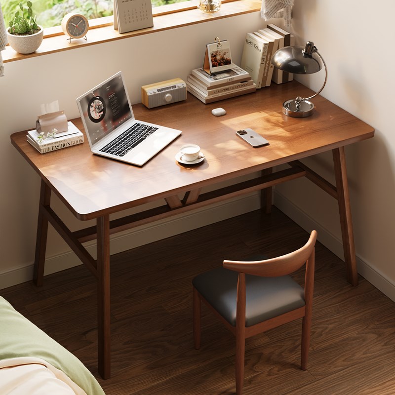 书桌卧室家用办公桌现代工作台式电脑桌出租屋学生写字桌