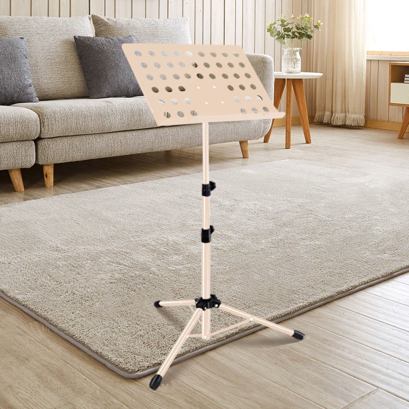 进口谱架便携式可折叠乐谱架吉他架子鼓古筝小提琴歌谱台家用