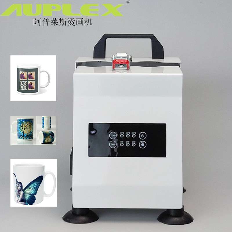 马克杯热压机 直杯升华平底杯陶瓷马克杯印图热转印烤杯机11/15oz