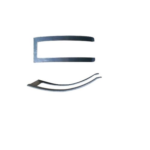 气胀轴弹簧键条通键式U型弹簧 气涨轴金属凸键钢片橡胶五条通配件