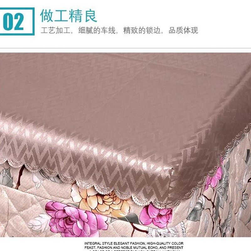 茶几PU皮罩长方形电暖桌罩桌布防油防水防尘皮套烤火桌子罩套皮垫