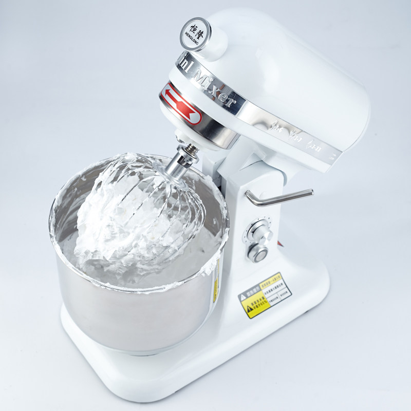 鲜奶机商用7L奶油机奶盖机打发机打蛋搅拌机厨师机和面揉面机家用