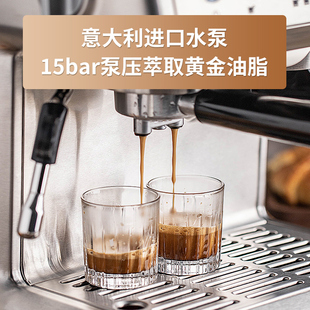 德龙Ariete阿里亚特意式全半自动咖啡机小型家用蒸汽奶泡机半商用