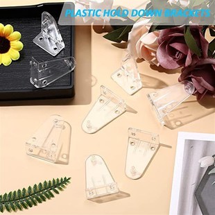 零售 卷帘窗帘下杆固定钩配件 百叶帘定位钩12个套装