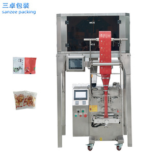 休闲坚果类食品包装机 多头电子秤背封包装机 三卓包装