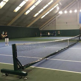 铝合金 网球场全移动网球柱 比赛型可移动式网球柱 球架 含网球网