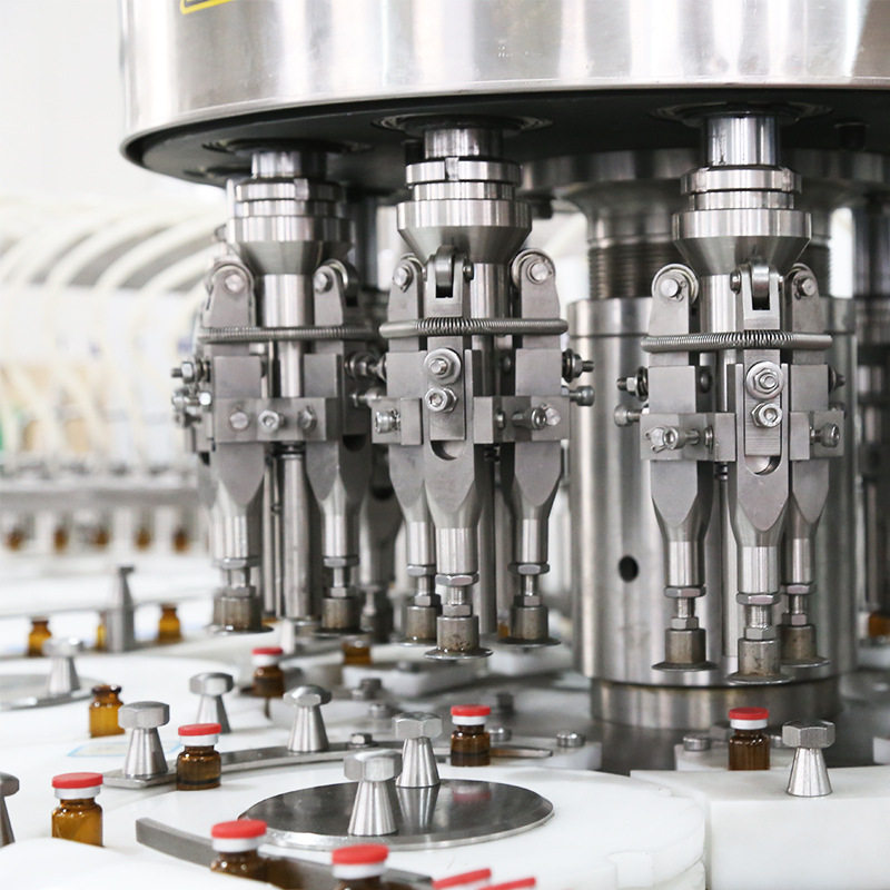 供应口服液灌装机玻璃瓶橄榄油瓶灌装机压盖贴标机瓶装液体灌装机