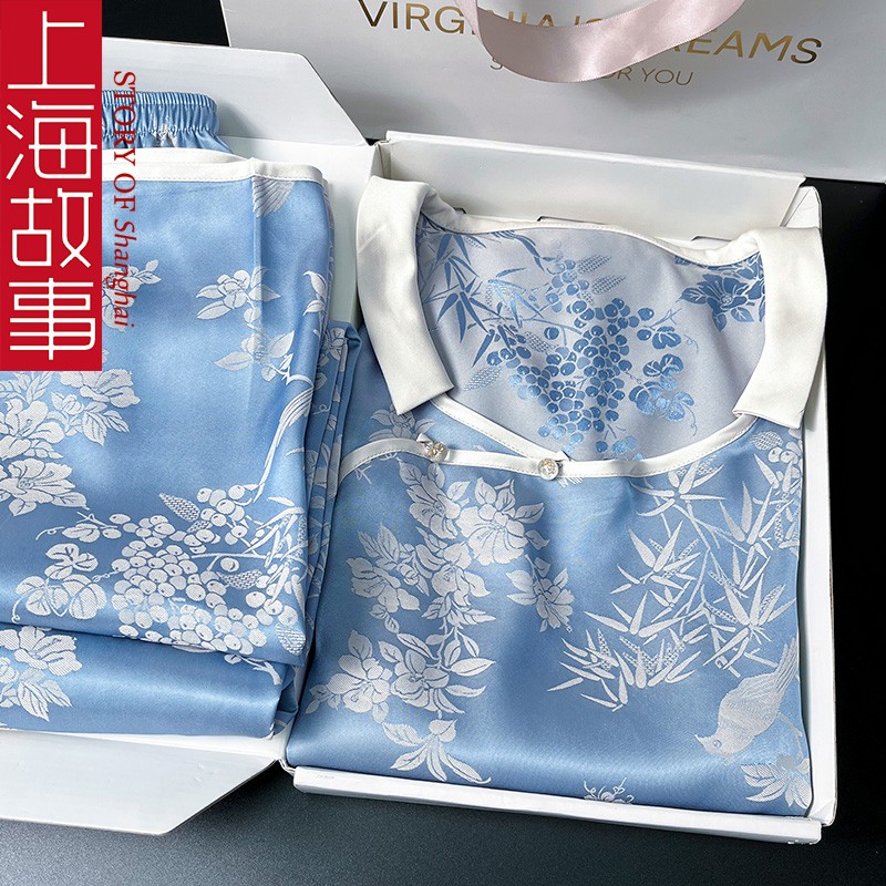 新中式睡衣 38三八妇女节礼物送妈妈适合长辈母亲节生日礼品实用