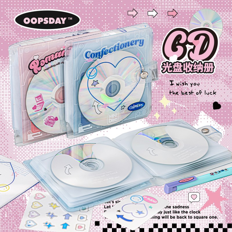 「CD光盘收纳册！」OOPSDAY卡册DVD收藏册爱豆专辑小卡片照片追星