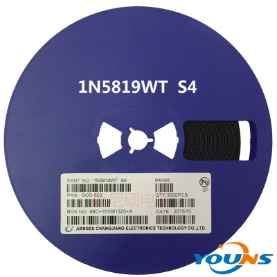 长电 肖特基二极管 SOD-523 1N5819WS 丝印:S4 1A/40V 质量稳定