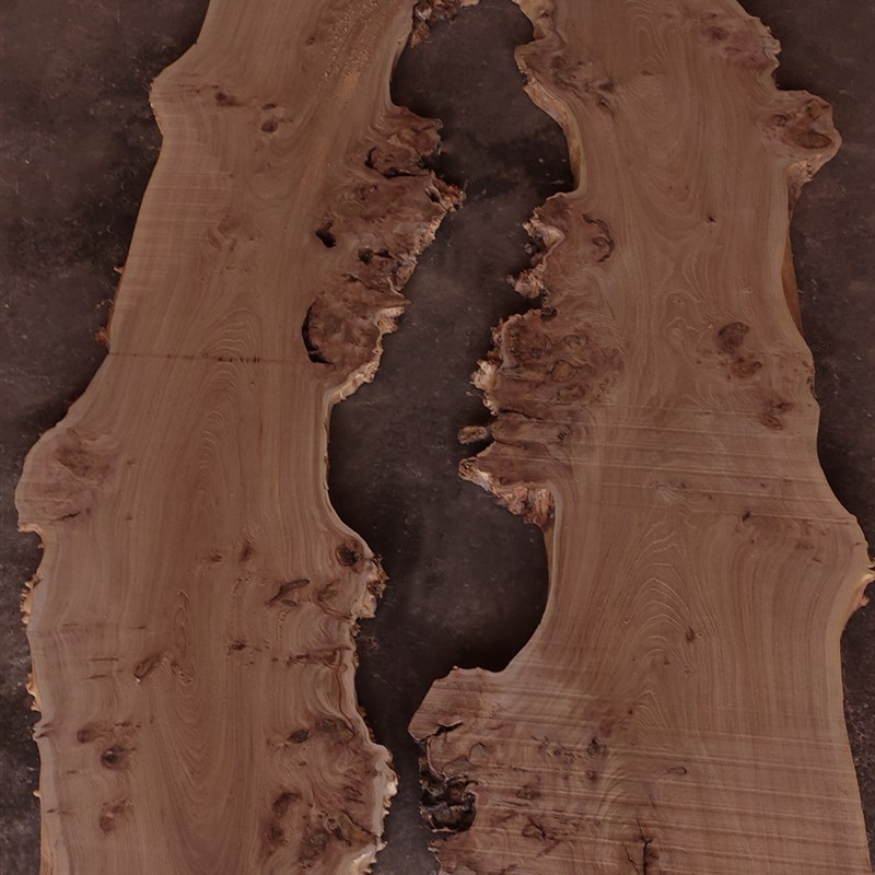 榆树异形壁架客厅书架河桌多用途J整板原生态树纹自然边