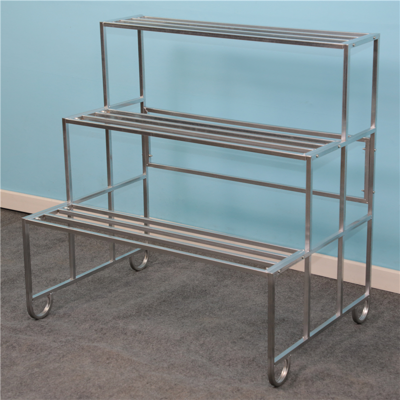 铁艺花架落地式三层阶梯花盆架子客厅阳台M多层盆景兰花多肉种菜