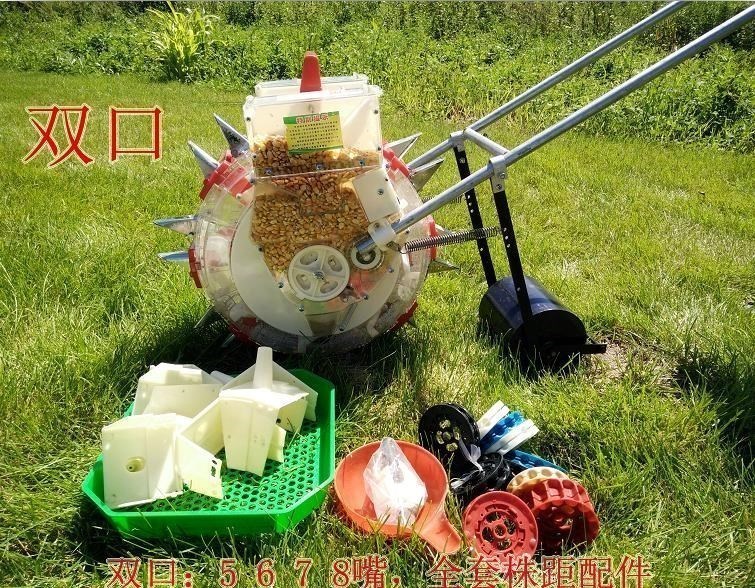 全自动汽油手推i式施肥机手推式柴油动力播种施V肥多功能耕耘1