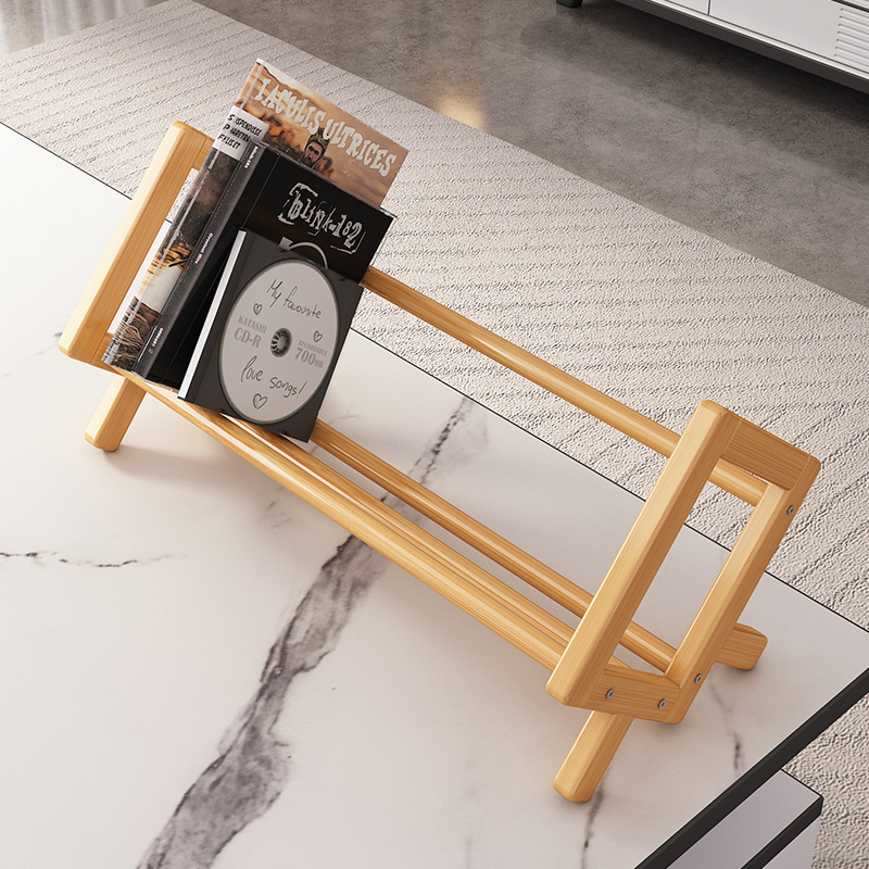 桌面书柜儿童小型书架子简易收纳窗台置物台面飘窗床头书桌上立架