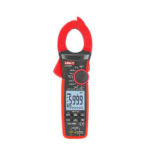 优利德UT206B/UT207B/UT208B交直流钳形万用表 1000A浪涌电流钳表
