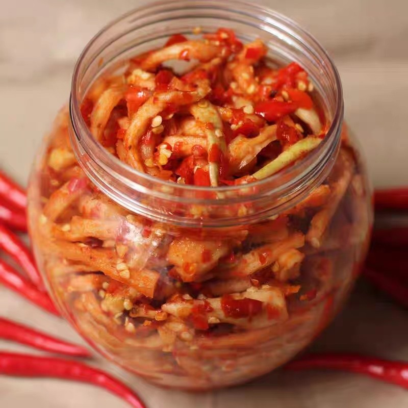 湖南四川香辣麻辣剁椒萝卜干腌制咸菜罐装农家腌制泡菜开胃下饭菜