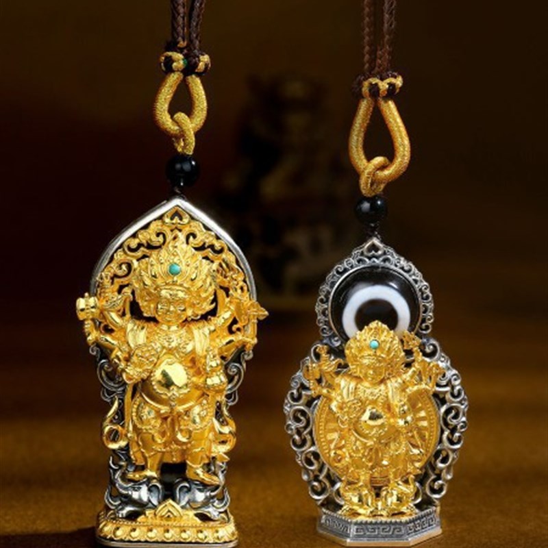 2024新g款转运珠男女款白依怙主六眼吊坠