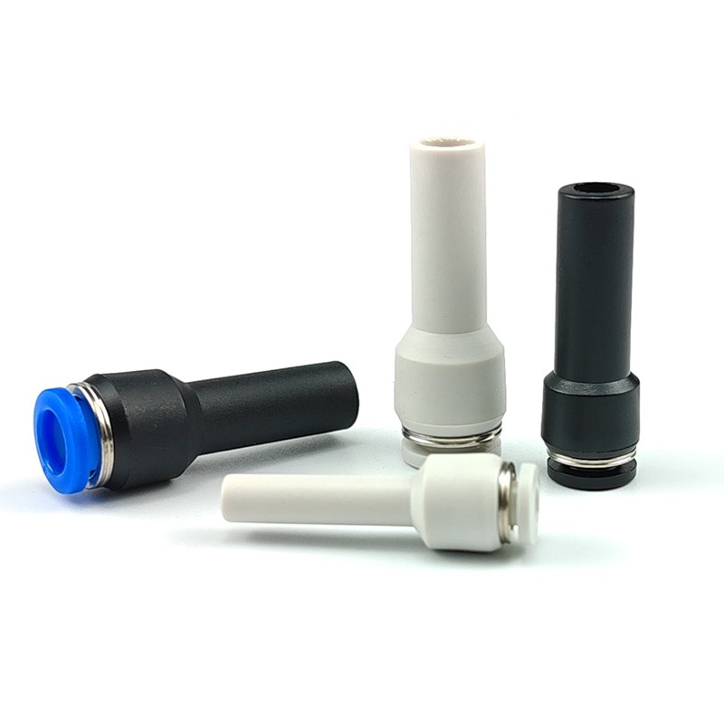 气动接头减径插杆快插PGJ6-t4 10-8 12-10变径直通大小头转换PLJ