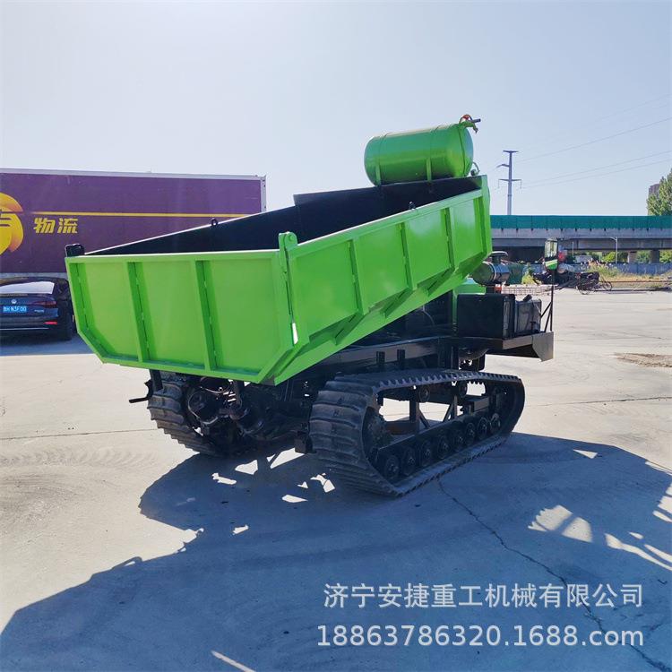 全地形履带1运输水渠车工混凝466土运输车程8吨0吨履带自卸爬山虎