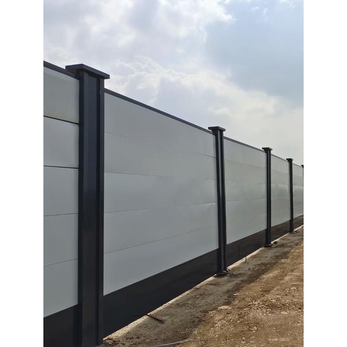 装配式钢结构围挡市政工程施工挡板建筑临时工地绿化雄安地铁围挡