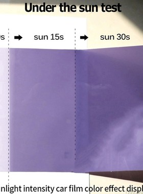 TU智能光控变色灯膜熏黑紫色后尾灯防刮亮光汽车改色贴膜