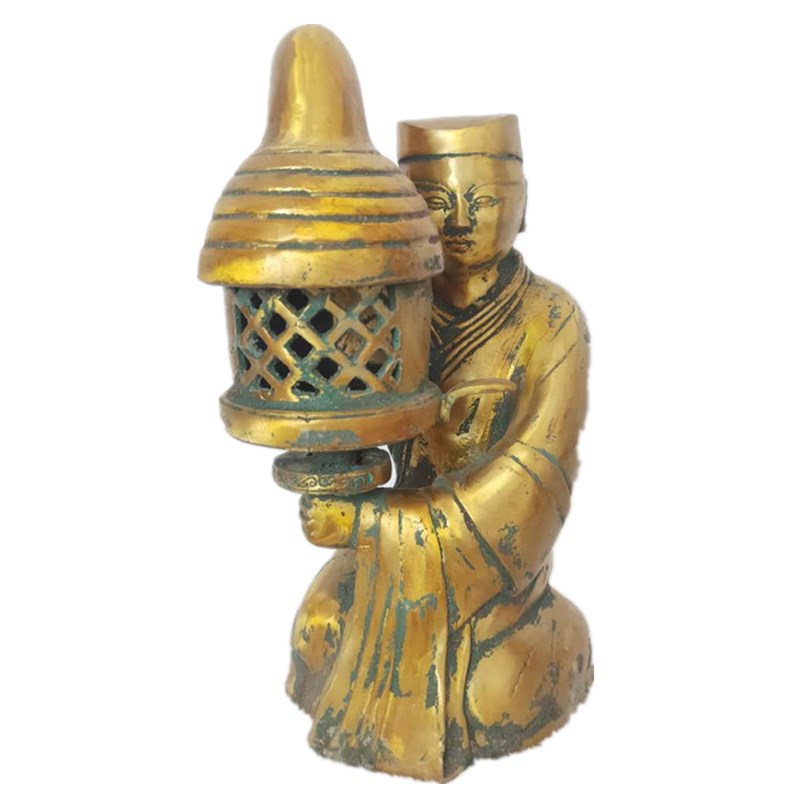 仿古青铜器摆件长信宫灯 古代灯具 婚庆装饰道具 工艺品礼品藏品