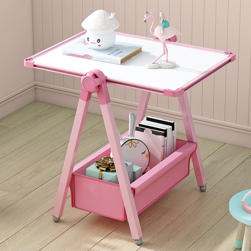 幼儿童画板磁性画架教学小孩黑板支架式宝宝涂色涂鸦擦写字白板