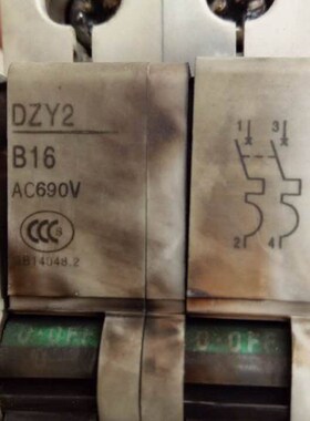 原装 DZY2  2P B16A  AC690V  东牧断路器  2P16A开关