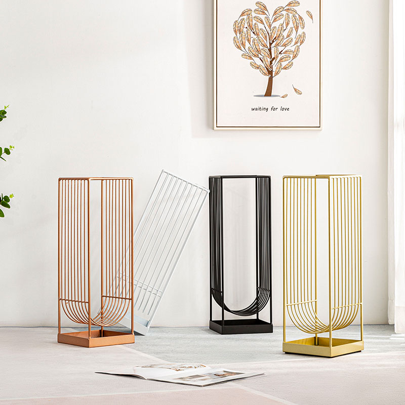 轻奢雨伞架门口h雨伞收纳桶酒店大堂办公室雨伞桶家用雨伞架子极