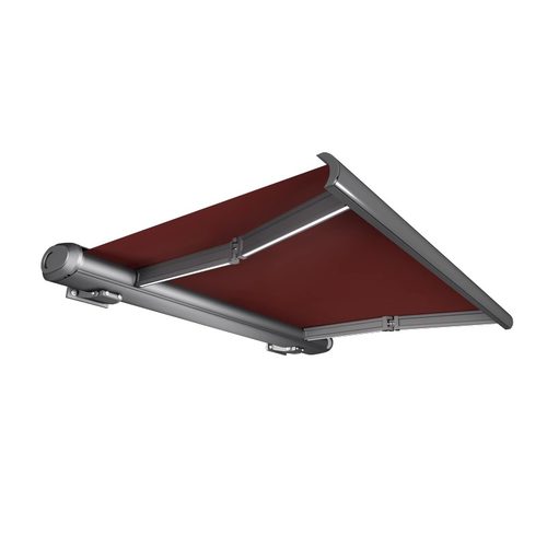 伸缩遮阳棚露台自动户外铝合金阳光棚阳台庭院屋檐防雨全盒雨棚