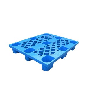 塑料托盘物流叉车托盘网格九脚加厚塑胶卡板地台板防潮板