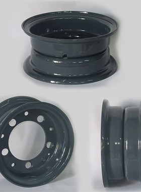 杭叉H15钢圈rim3.0匹配500-8轮胎6孔中心孔107mm叉车拖车轮辋400