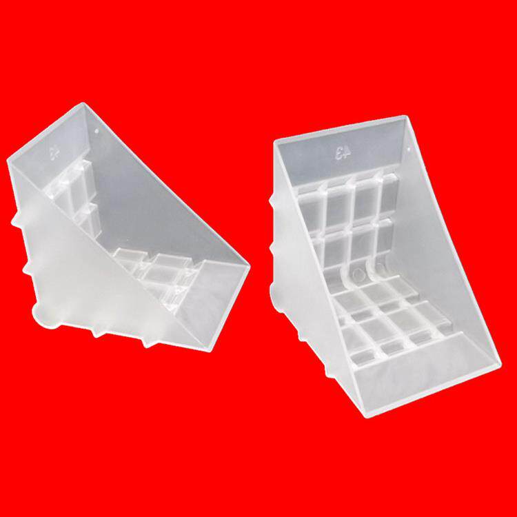 防撞直角塑料护角白色透明玻璃相框板岩木门防撞防护罩