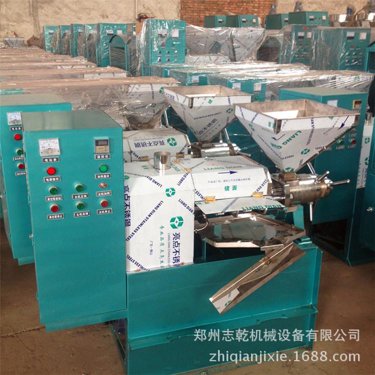 辣椒油榨机小型NUS商用旋螺油机设榨备志乾新型榨油油机价格