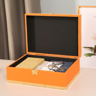 GPW5复古收纳盒带锁饰品首饰储物盒钥匙收藏贵重物品密码迪鹏