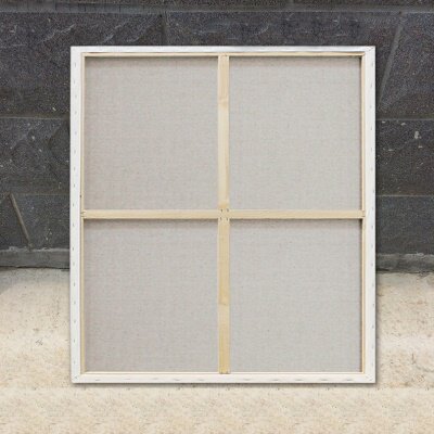 外销品80*80中粗亚麻绷布框田字型油画板油画框内框油画布框