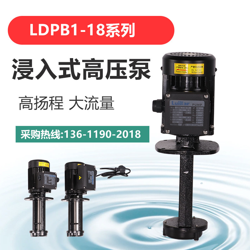 LDPB1-18 洛凯Rocoi睿嘉 LuiKar 浸入式循环泵线切割机床冷却水泵