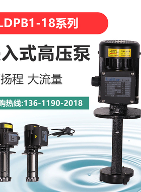 LDPB1-18 洛凯Rocoi睿嘉 LuiKar 浸入式循环泵线切割机床冷却水泵