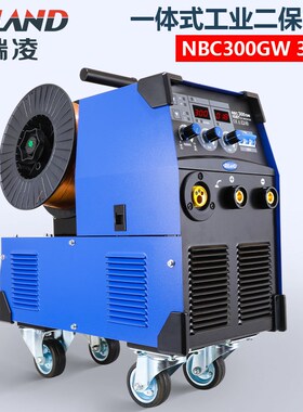 瑞凌NBC300GW NBC250GW 一体式气保焊机二保焊机380V工业级