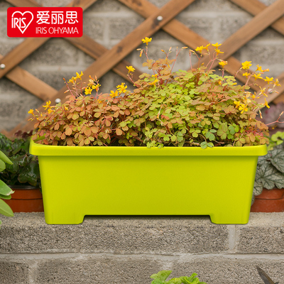 爱丽思长条种植花盆 塑料 阳台落地种菜盆加厚树脂塑料花盆爱丽丝