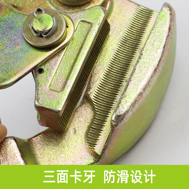 日式卡线器防片夹线器紧线器夹 多功能卡线器绝缘线铝绞线钢绞线