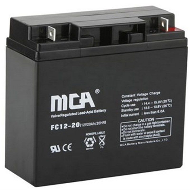 中商国通MCA蓄电池FC12-20 锐牌12V20AH 直流屏UPSEPS电源用电瓶