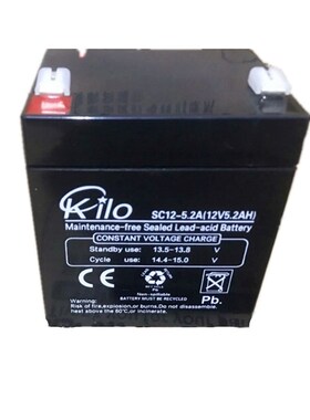 KILO蓄电池 SC12V5.2Ah 5.5Ah 5.0Ah  机械电池 UPS备用电瓶
