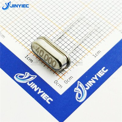 石英晶振 40MHz 直插两脚 HC-49S无源晶振 钟振晶体(5个)